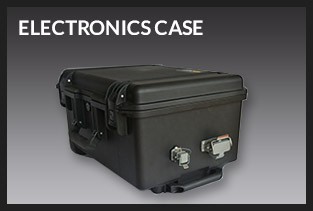 360autoview Electronics Case holding computers, cameras and cordes